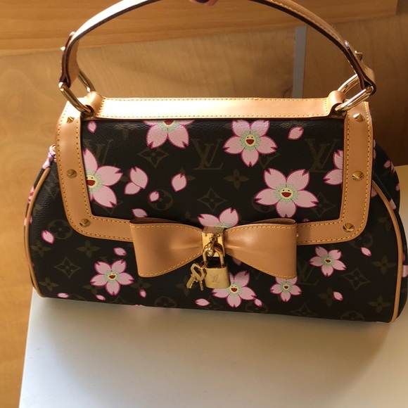 louis vuitton cherry blossom sac retro bag